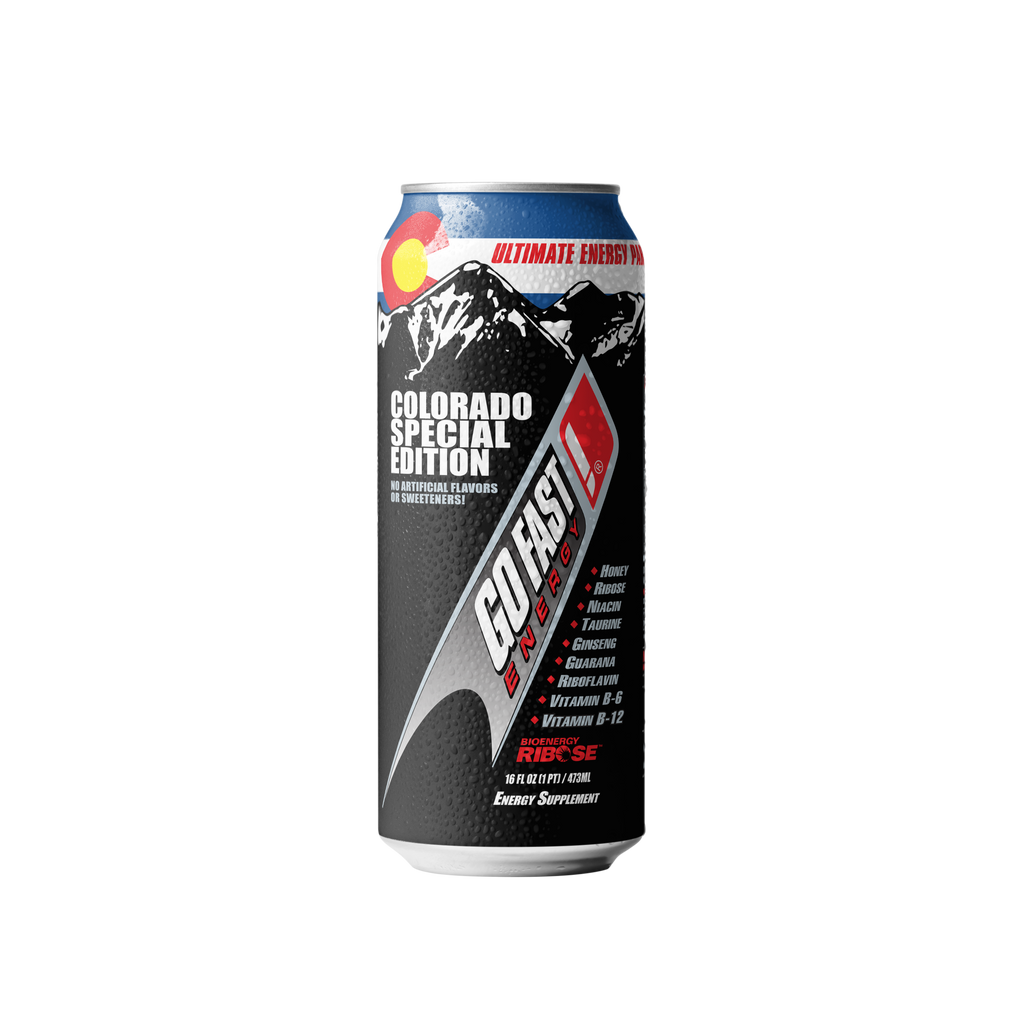 GO FAST! ENERGY DRINK — COLORADO FOUNDERS EDITION