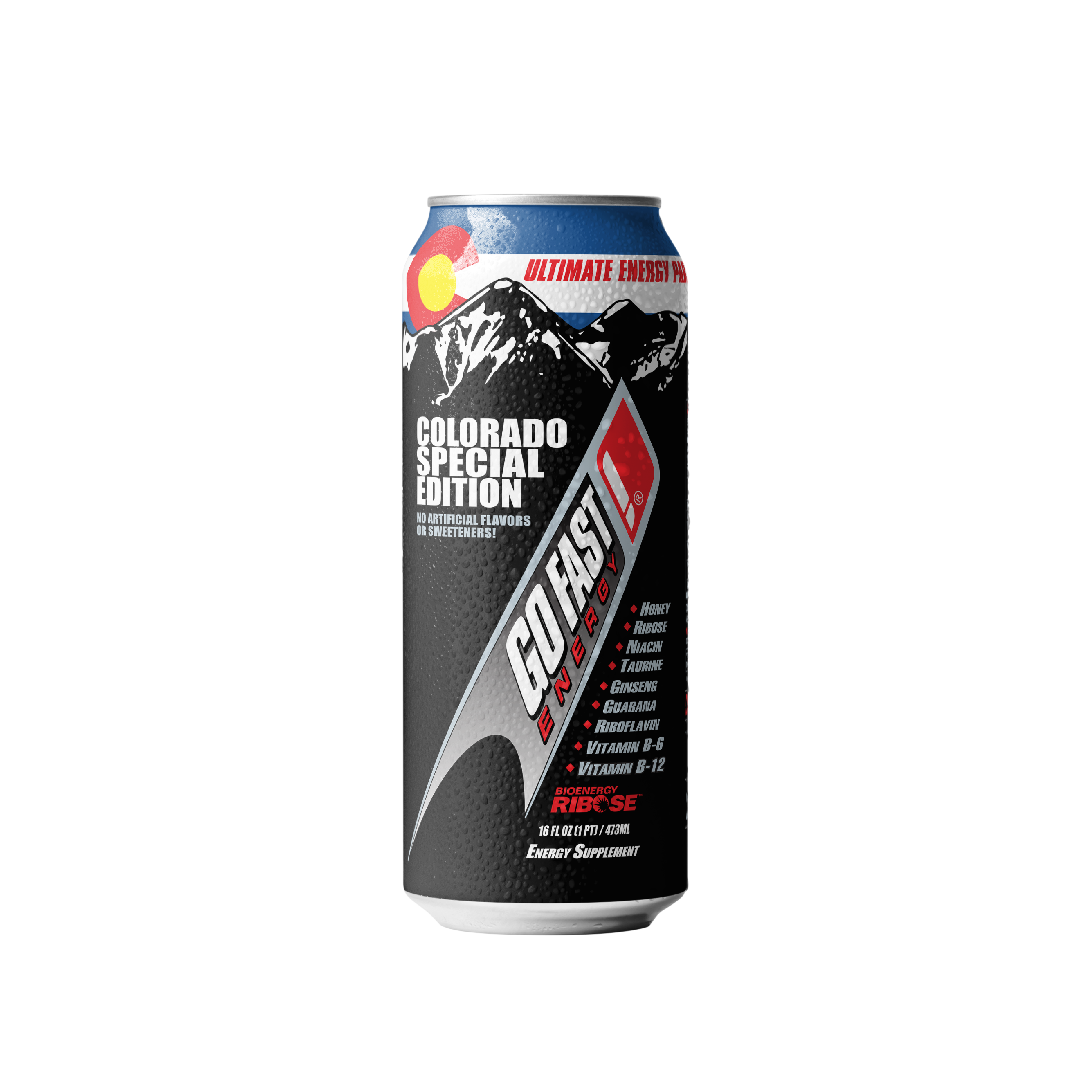 GO FAST! ENERGY DRINK — COLORADO FOUNDERS EDITION