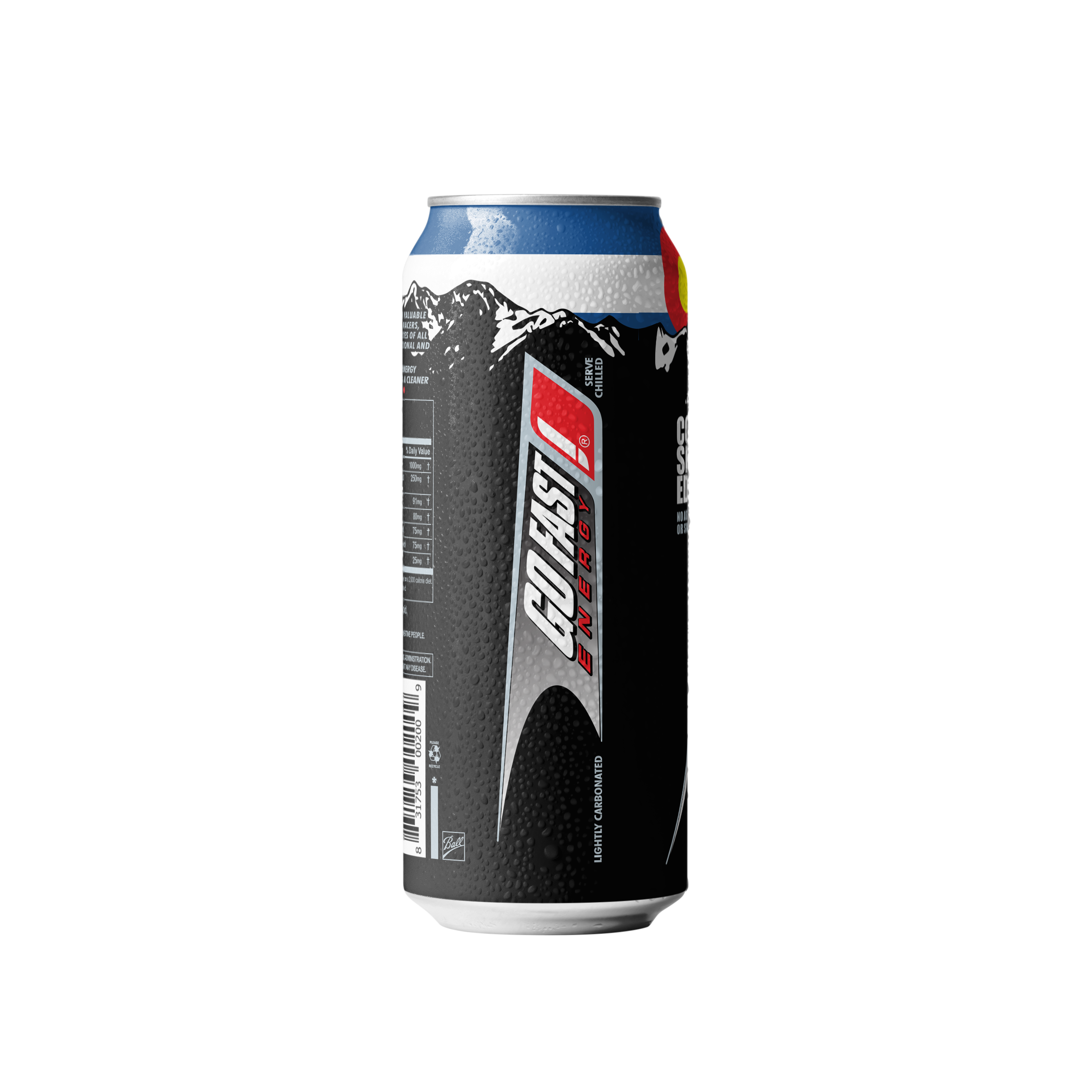 GO FAST! ENERGY DRINK — COLORADO FOUNDERS EDITION