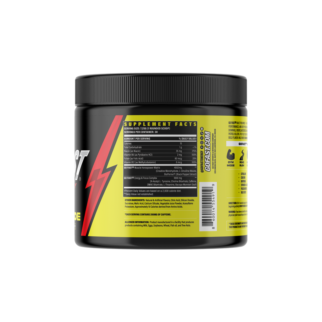 GOFAST! PERFORMANCE POWDER