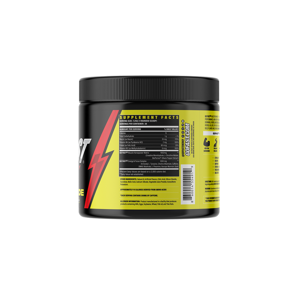 GOFAST! PERFORMANCE POWDER