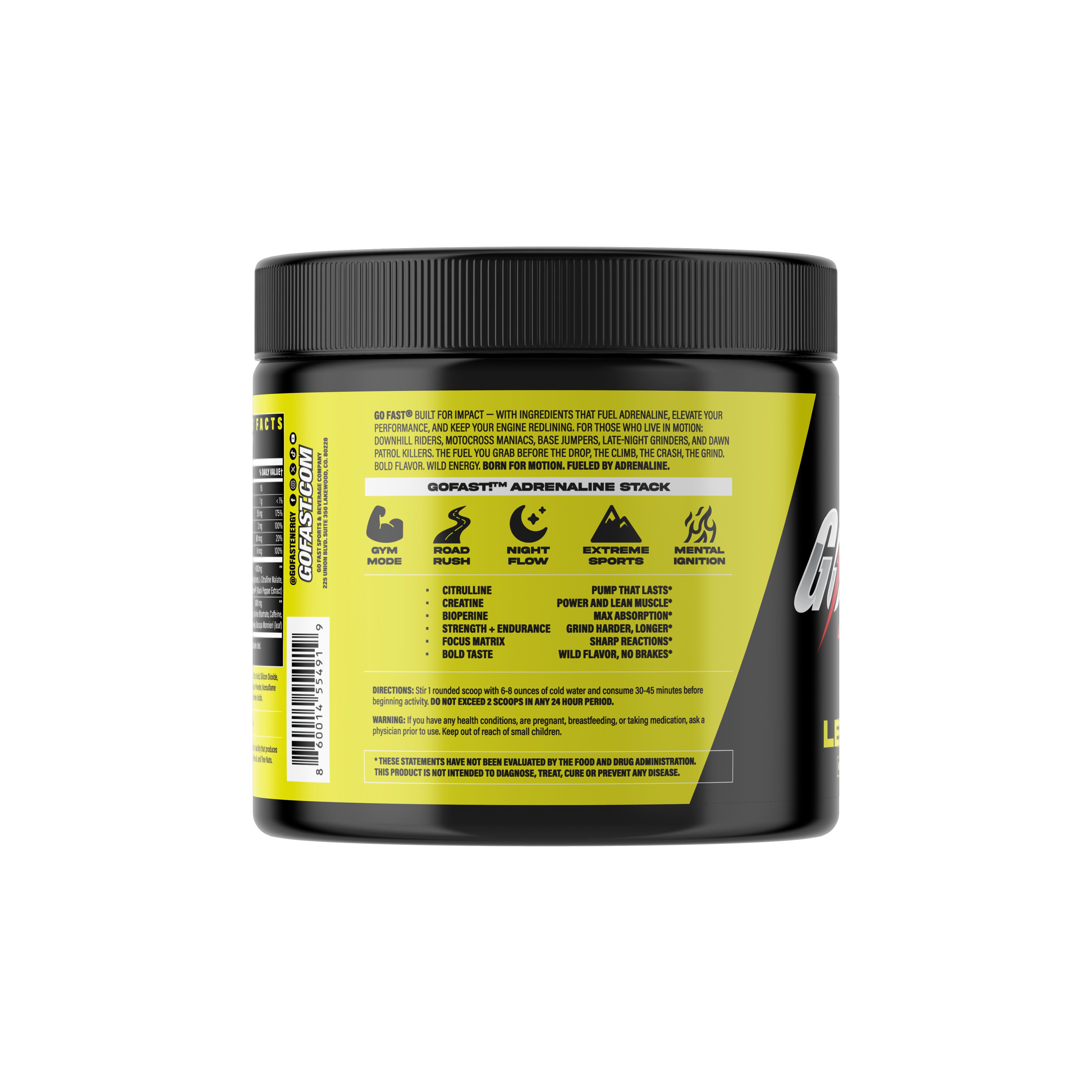 GOFAST! PERFORMANCE POWDER