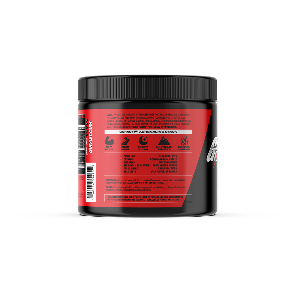 GOFAST! PERFORMANCE POWDER