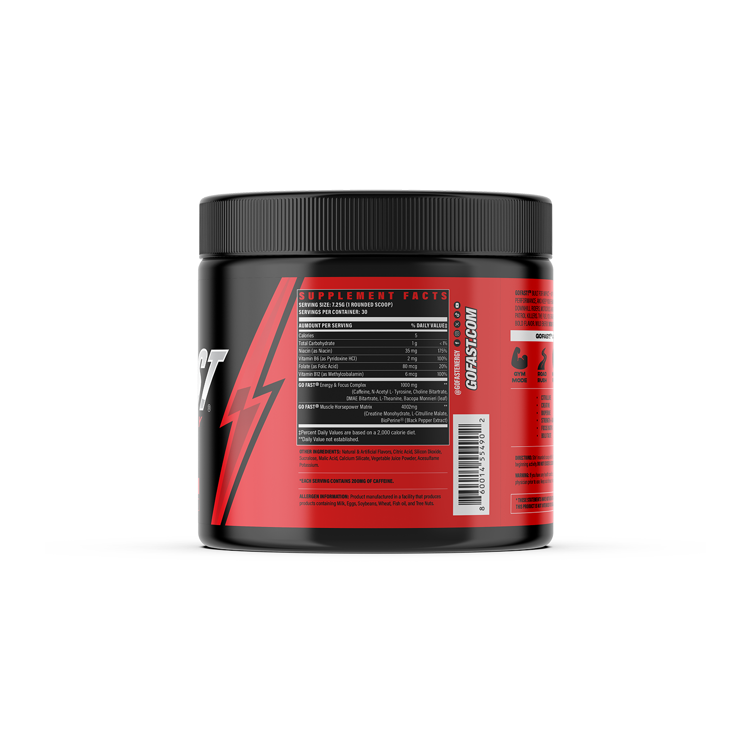 GOFAST! PERFORMANCE POWDER