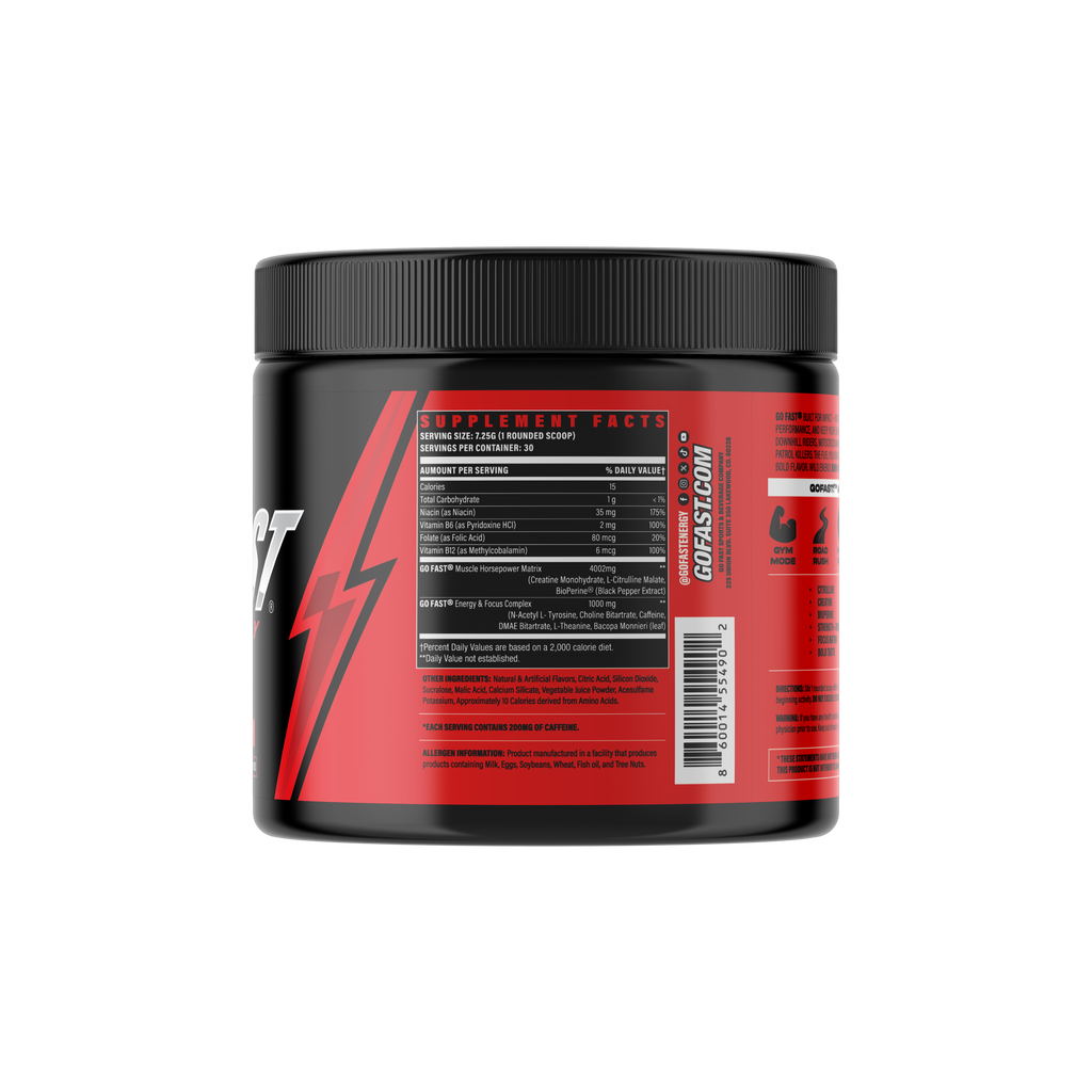 GOFAST! PERFORMANCE POWDER