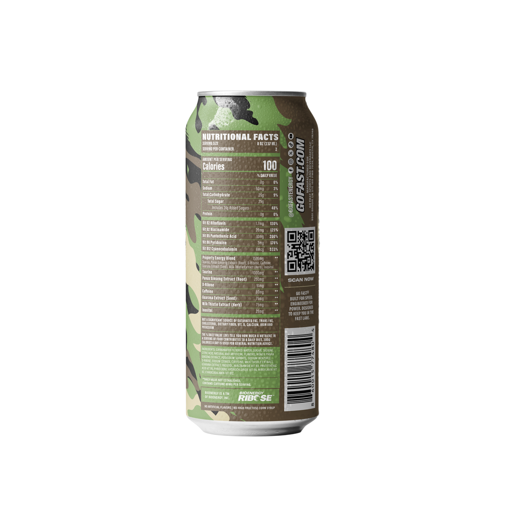 GOFAST! ENERGY DRINK — TANGO — 16 OZ | 12 PACK