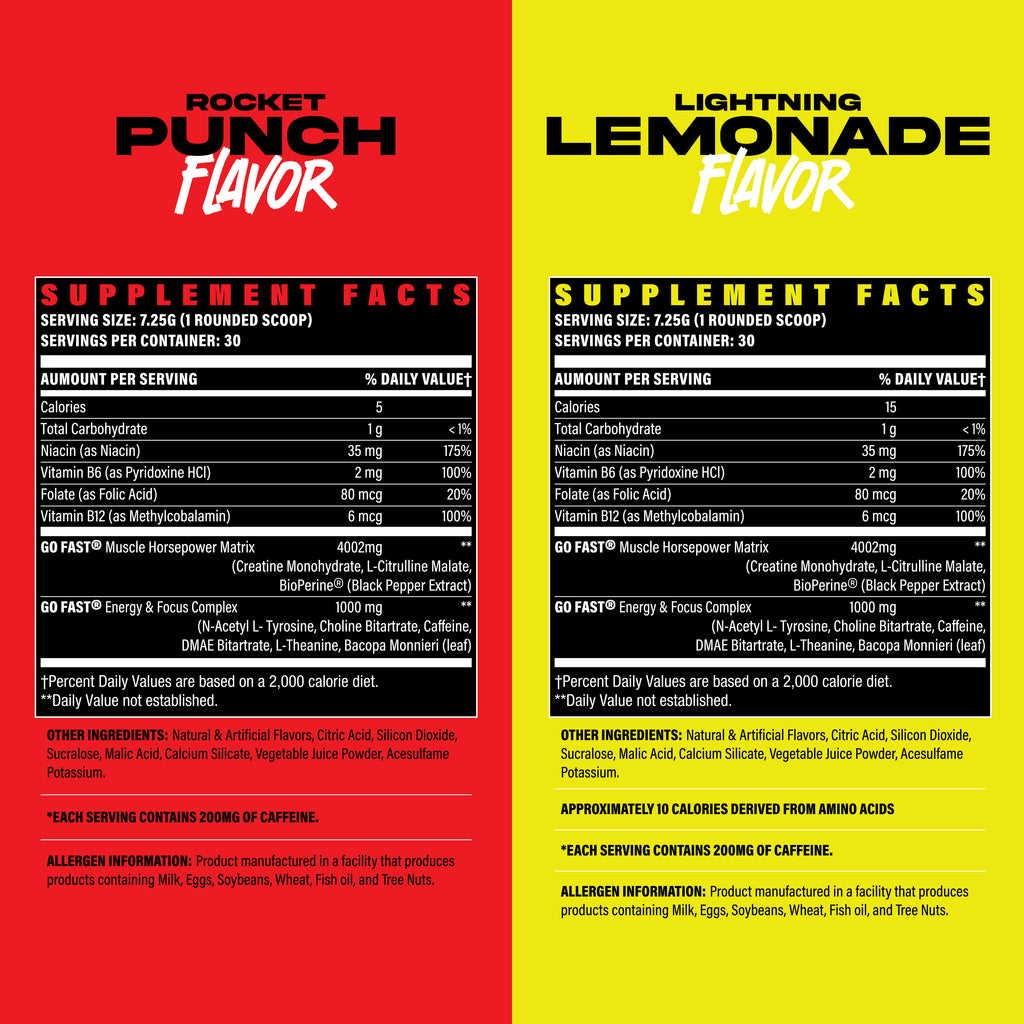 GOFAST! PERFORMANCE POWDER